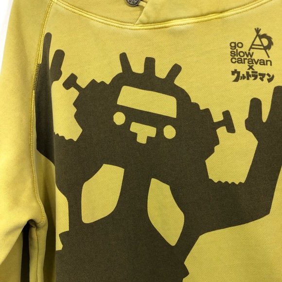 Go Slow Caravan Japan Vintage Hoodie - Picture 4 of 11